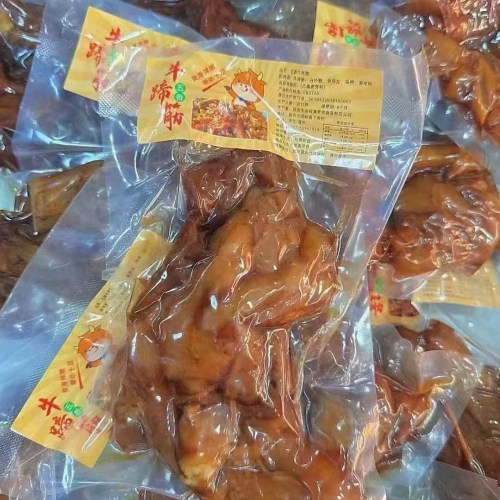 温州特产牛蹄筋即食零食酱卤味小吃湖岭牛肉熟食网红休闲食品批发