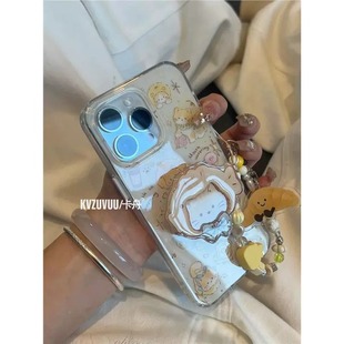 趣味卡通鲷鱼烧猫咪IMD适用于苹果17手机壳mate华为p80 nova14小米15/k80/note15可爱oppo reno荣耀400女vivo