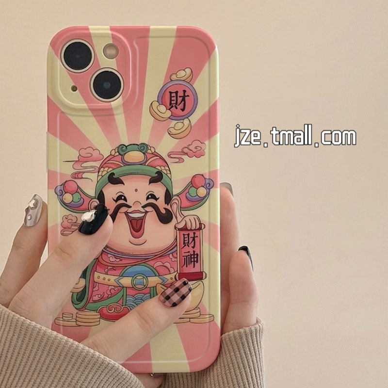 卡通全包边小米手机壳创意