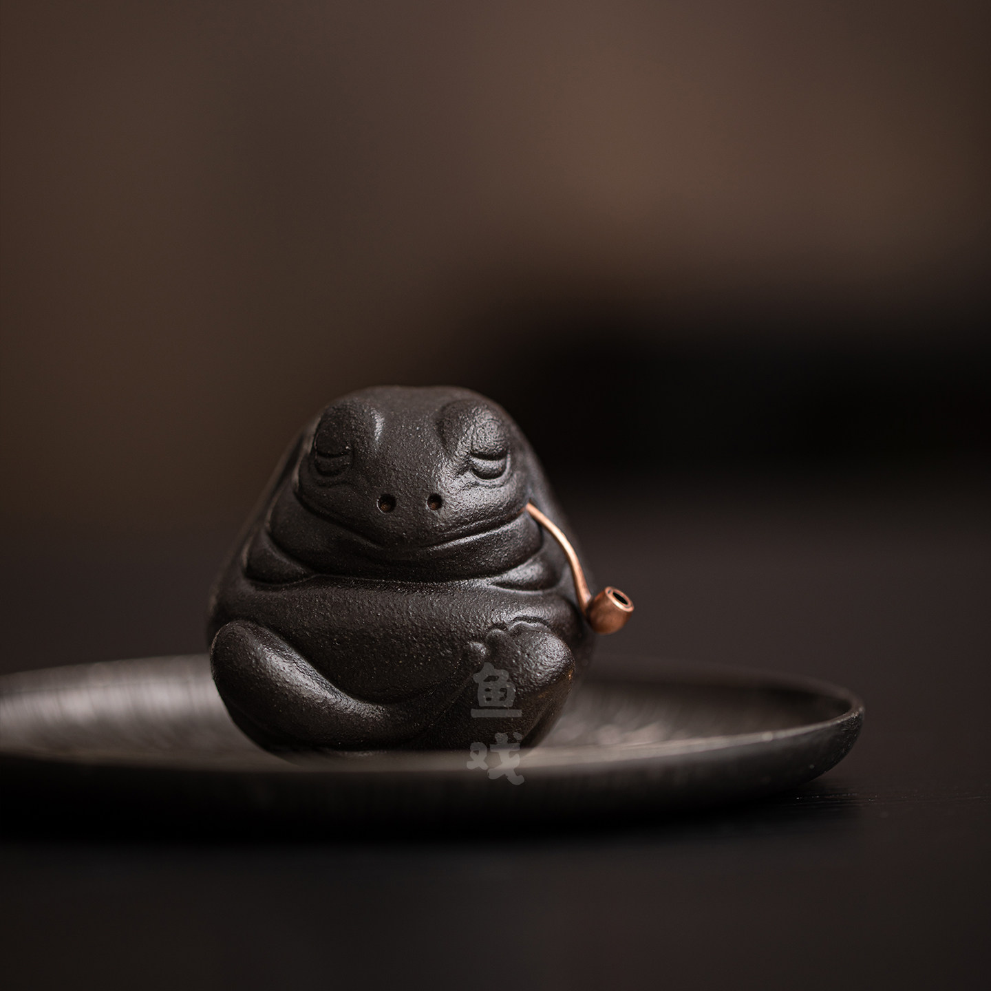 鱼戏粗陶金蟾招财茶宠桌面小摆件家用禅意沉香线香插香炉茶道文玩,餐饮具,茶宠摆件,淘宝优惠券,粉丝福利购,淘宝优惠卷