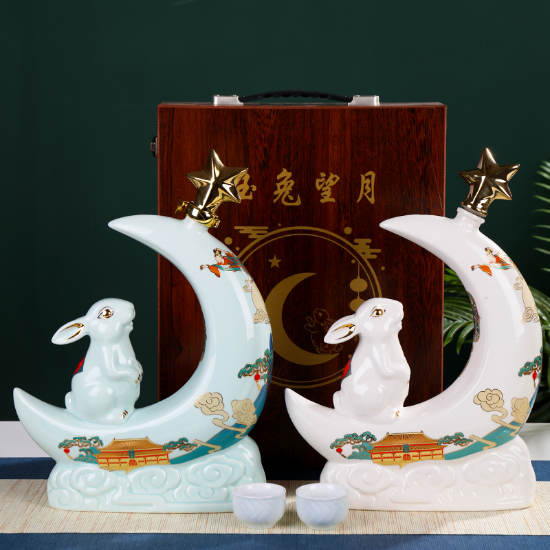 景德镇陶瓷空酒瓶景德镇手工做