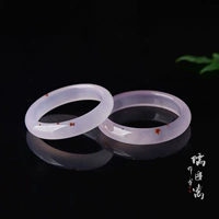 Khổng giáo Nest Vòng tay Chalcedony tự nhiên Vòng đeo tay Chalcedony One Piece (2) - Vòng đeo tay Cuff vòng đeo tay phong thủy