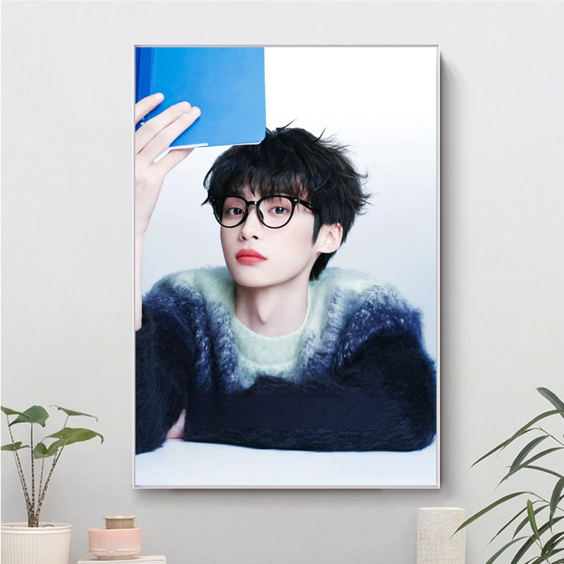 梓渝照片定制十字绣钻石画手工线绣diy房间满钻卧室明星周边挂画