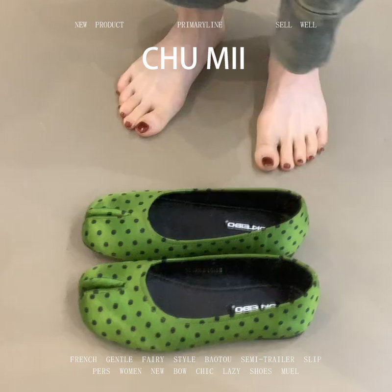 羊皮版！分趾浅口平底单鞋欧美风辣妹真皮瓢鞋女时尚通勤玛丽珍鞋,女鞋,浅口单鞋,淘宝优惠券,粉丝福利购,淘宝优惠卷