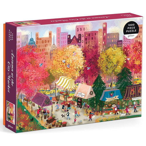 galison秋日集市1000片美国拼图
