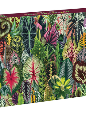 （现货）正版galison 植物丛林 1000片 美国进口拼图