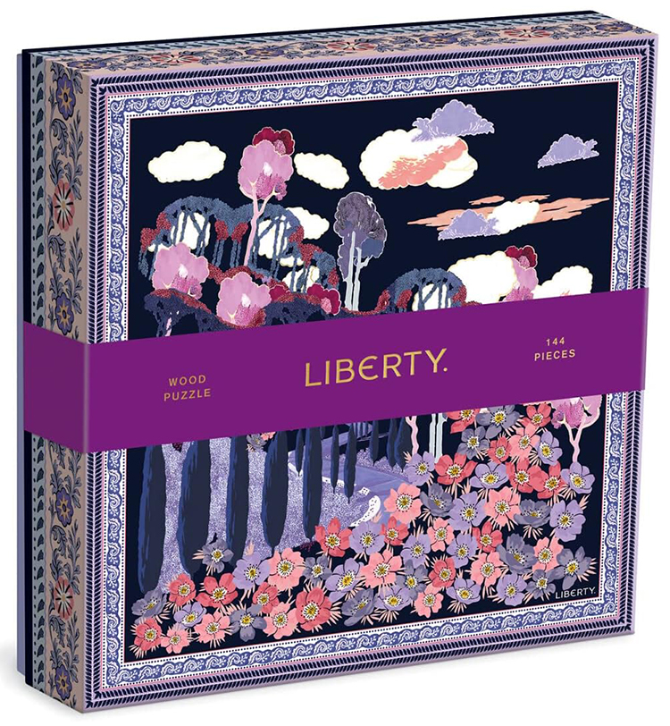 （在途）正版galison Liberty 比安卡 木质拼图 144片 