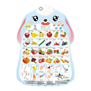 会说话的早教有声书识字挂图1宝宝学习拼音神器3婴幼儿童益智玩具