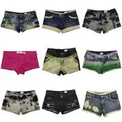 Cd Low-Rise Denim Hot Pants Millennium Y2K Washed Workwear Frayed Edge Shibuya Retro Foreign Trade American Style Denim Ultra-Short Shorts