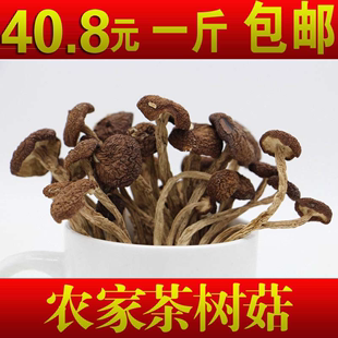 精挑新货茶树菇干货500克 包邮 不开伞茶树菇香菇茶树菇250