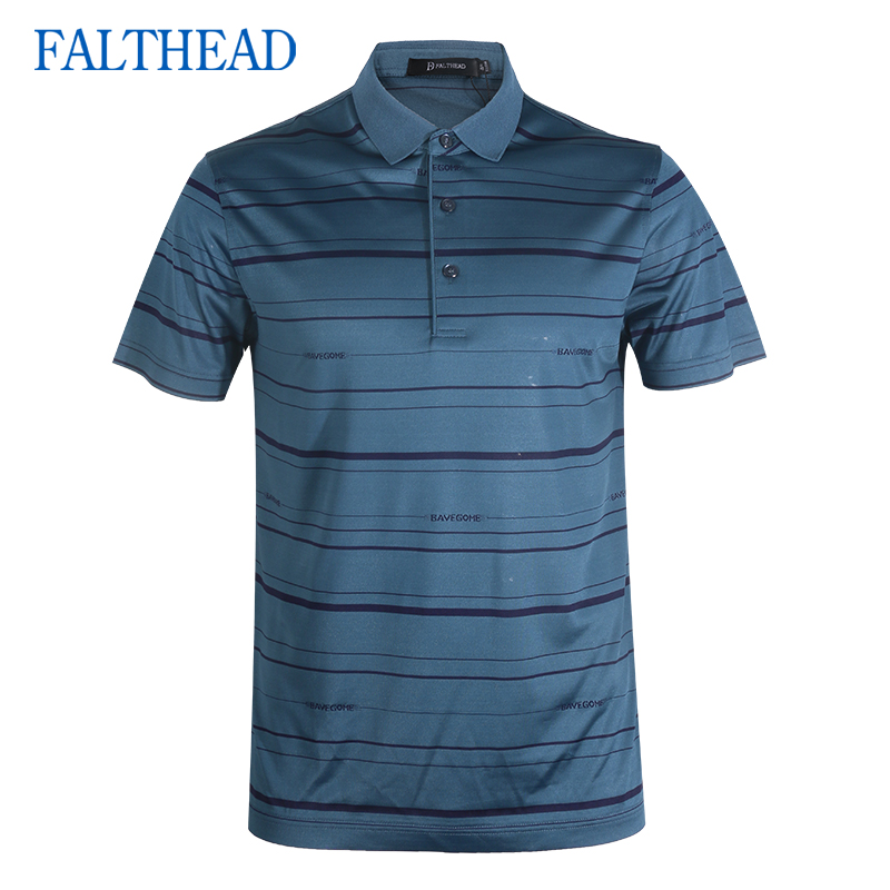 费尔法特新款中年舒适短袖t恤