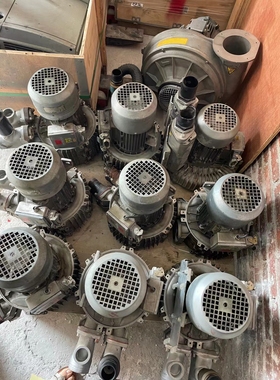 海德堡印刷机原装拆机西门子KLM4风泵M2.179.1911/01风机