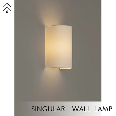 西班牙Singular设计师法式壁灯现代简约亚麻布卧室床头走廊书房灯