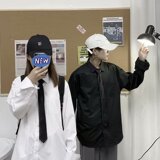 送领带秋长袖衬衫DK制服情侣衬衣男女衬衫衬衣601-1-Q711-p30，男装衬衫，星座601-1