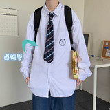 白色送领带