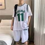 白色套装