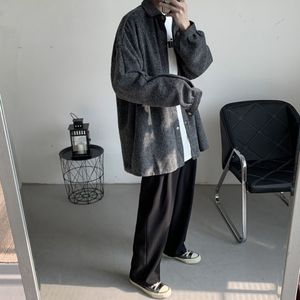 暗黑系秋季衬衫 外套帅气上衣服外套601-1-WT7003-p50图片