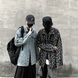 21/秋新款腰果花刺绣潮情侣男女时尚男夹克牛仔外套-jk03-p65，男装夹克，星座601-1