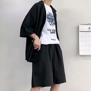 爆款·小西装外套短裤一整套暗黑风套装西服面料港风-p50图片