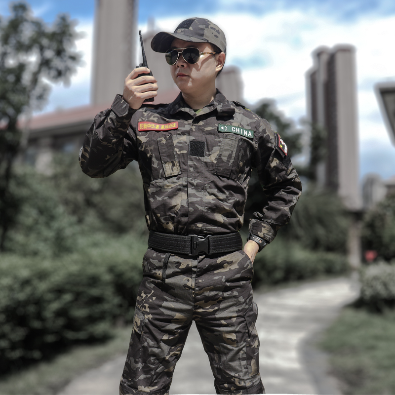 新式cp套装军迷教官耐磨迷彩服