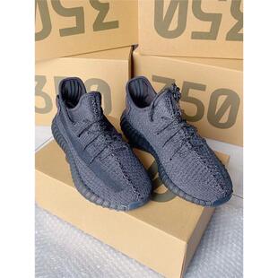 新百伦领跑椰子鞋350男鞋夏季正品灰橙满天星莆田百搭情侣白斑马