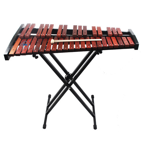 包邮红木37音木琴奥尔夫打击乐器学生老师教学专业打琴37键铝板琴