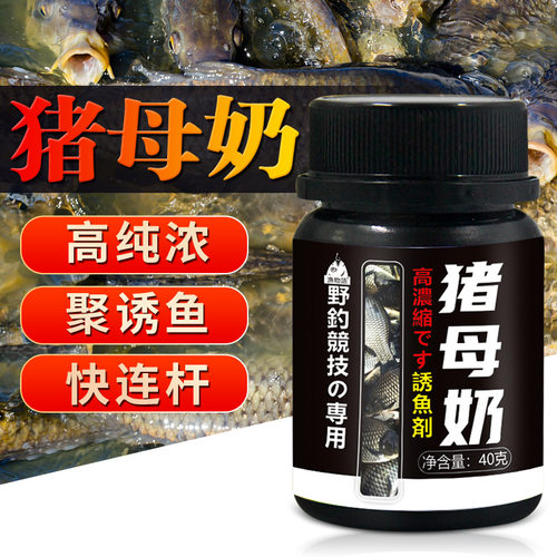 浓缩猪母奶粉秋冬低温黑坑聚诱