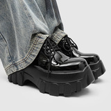 A258-QL951277-P118英伦风复古德比鞋鞋高级感潮鞋商务正装皮鞋，男鞋皮鞋，电商A258