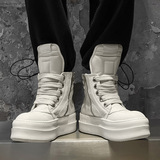 A258-QL78133-P128新款厚底大舌鞋休闲百搭板鞋经典复古休闲鞋，男鞋休闲鞋，电商A258