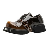 A258-QL63177-P188德比鞋通勤潮流大头健步增高工装商务正装皮鞋，男装工装外套，电商A258