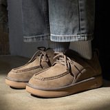 A258-QL931149-P132雪地靴东北工装靴厚底保暖加绒低帮户外休闲鞋，男装棉衣，电商A258