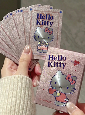 新年游戏卡通扑克牌高颜值可爱PVC防水纸牌朋友聚会桌游休闲游戏