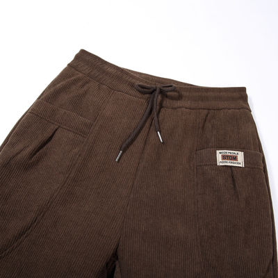 妈妈中年人大码保暖秋冬季女外穿加绒加厚宽松休闲直筒裤