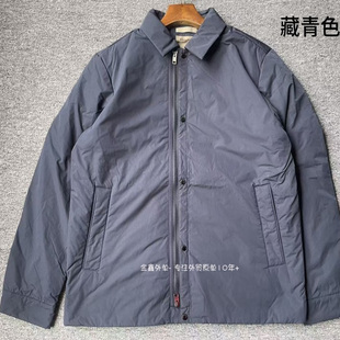 保暖轻薄棉衣休闲商务夹克 冬季 高端奢侈woolr ch原单男士