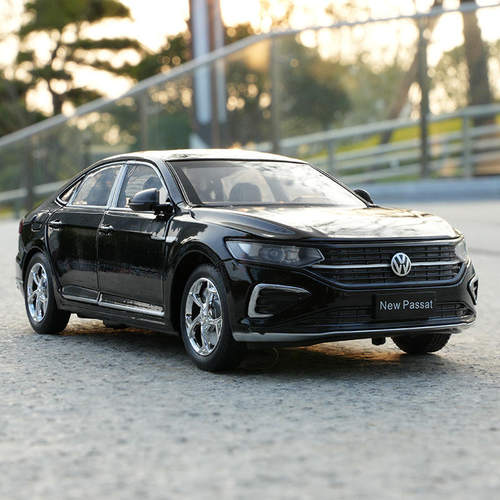 新款1/24宝思仑2023款大众帕萨特合金汽车模型声光玩具大号仿真车