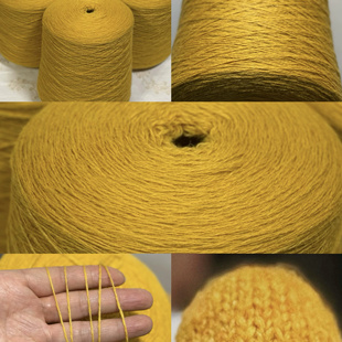 外贸进囗UPW美丽诺中粗手织帽包外套围巾衣发夹棒钩针80羊毛线