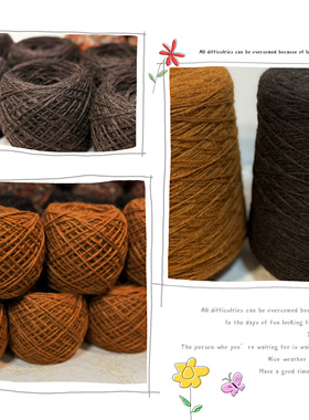 菲利UPW香港联发外贸进口羊毛中粗帽子包围巾外套衣diy手编羊毛线