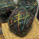 粉彩绿色美拉德手编特色羊毛手混线外套发卡衣服包围巾帽子毛线团