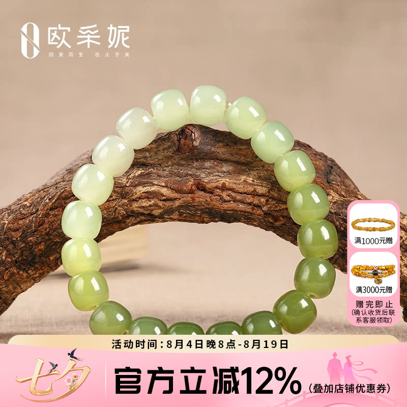 欧采妮黄口料渐变老型单圈