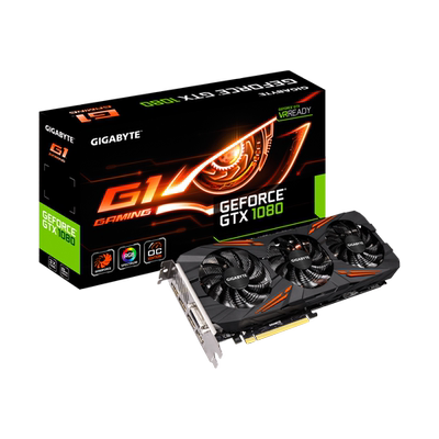 技嘉gtx1080信仰灯游戏显卡