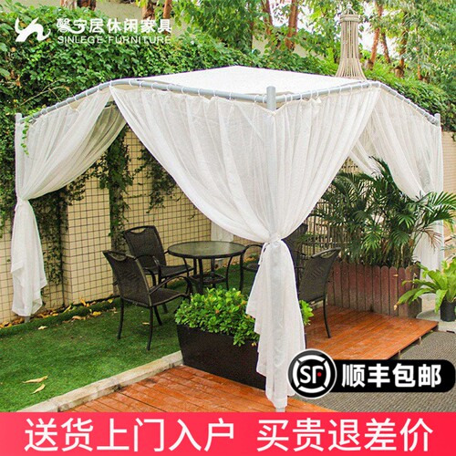 户外凉亭网红遮阳棚民宿阳台室外