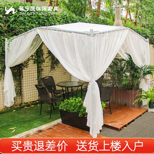户外凉亭网红遮阳棚民宿阳台室外
