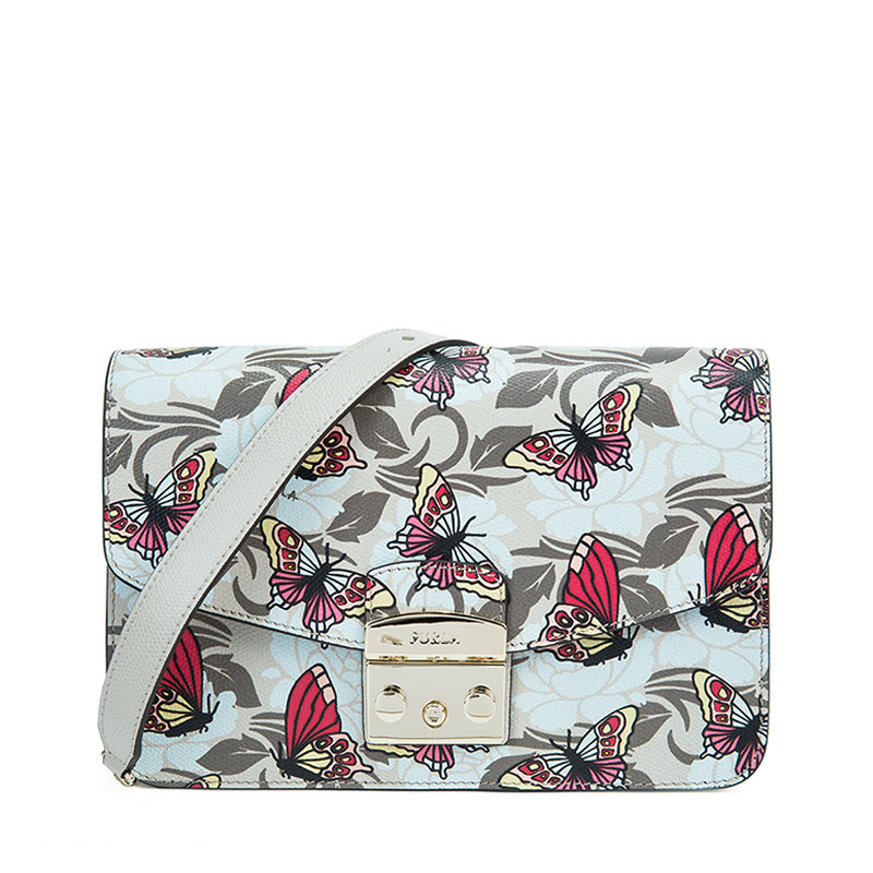 18ÄêÐÂÓ¡»¨FURLA/ܽÀÅ®°üСºÅMETROPOLISµ¥¼çб¿çС·½°ü920378
