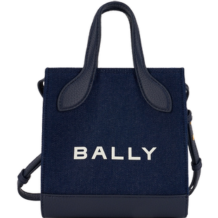 BALLY 巴利女士简约手提单肩包托特包 BAR MINI KEEP ON