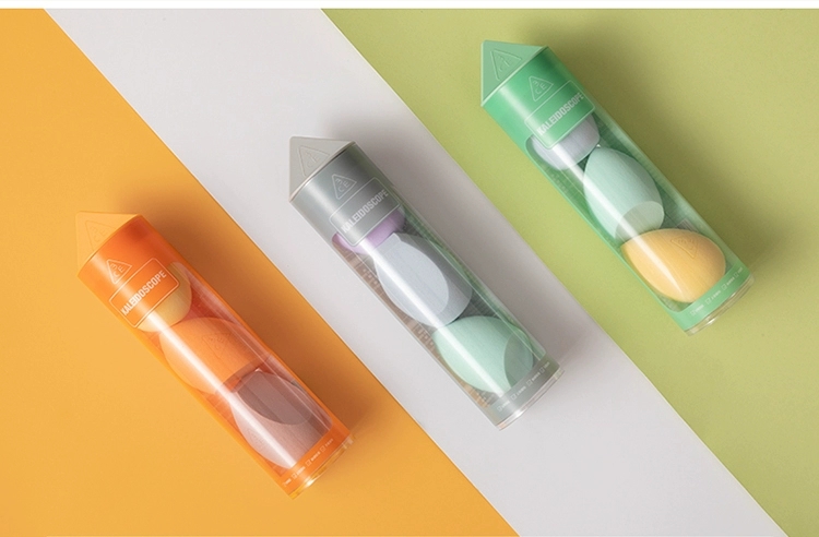 3CE美妆蛋3个不吃粉海绵气垫粉扑干湿两用超软彩妆蛋正品化妆工具