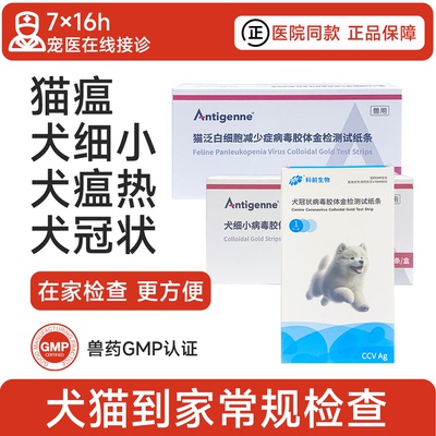 猫瘟细小试纸犬猫通用当天发