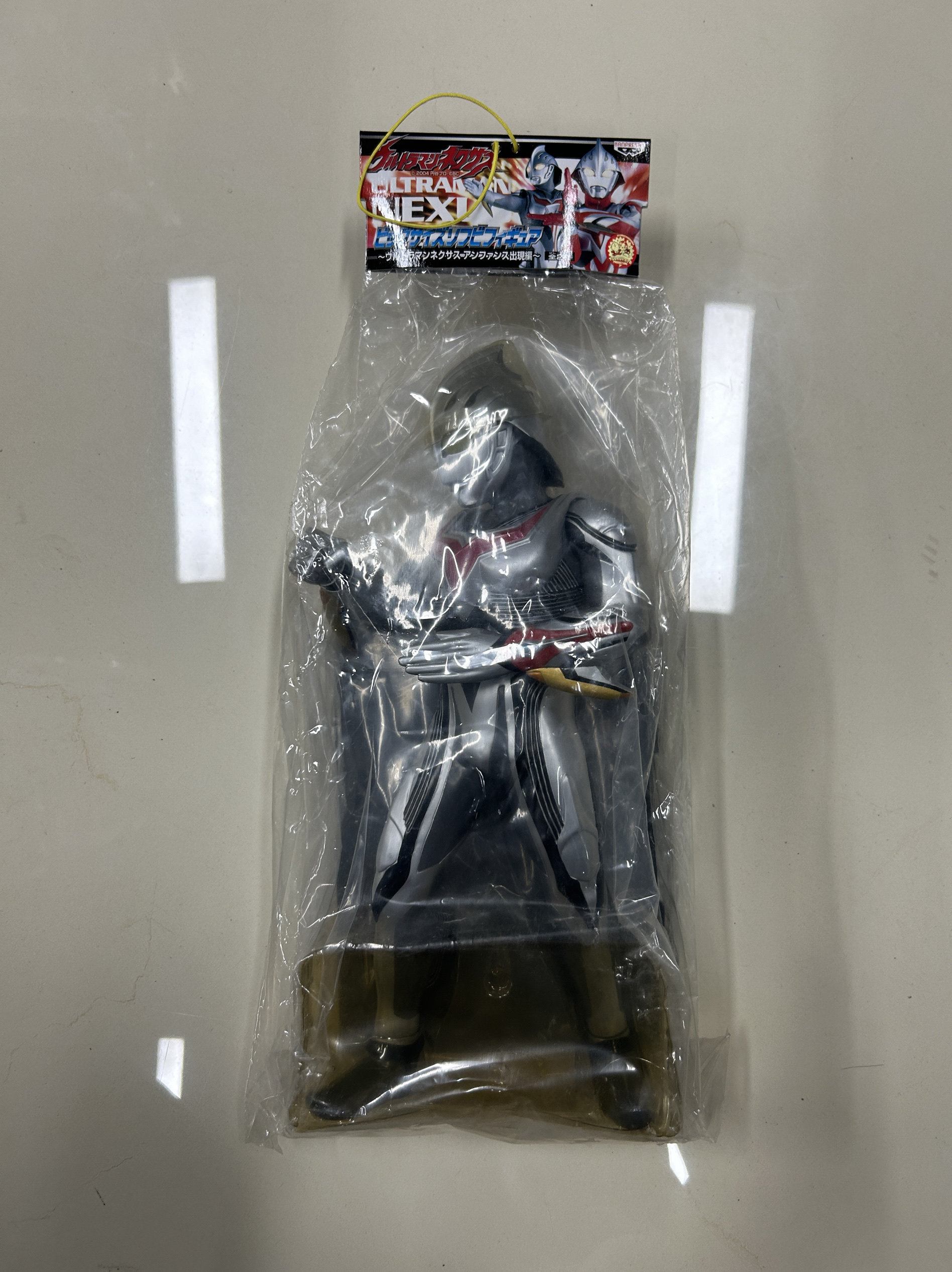 日版未拆，奈克瑟斯奥特曼，灰色，30厘米大胶软胶，绝版品