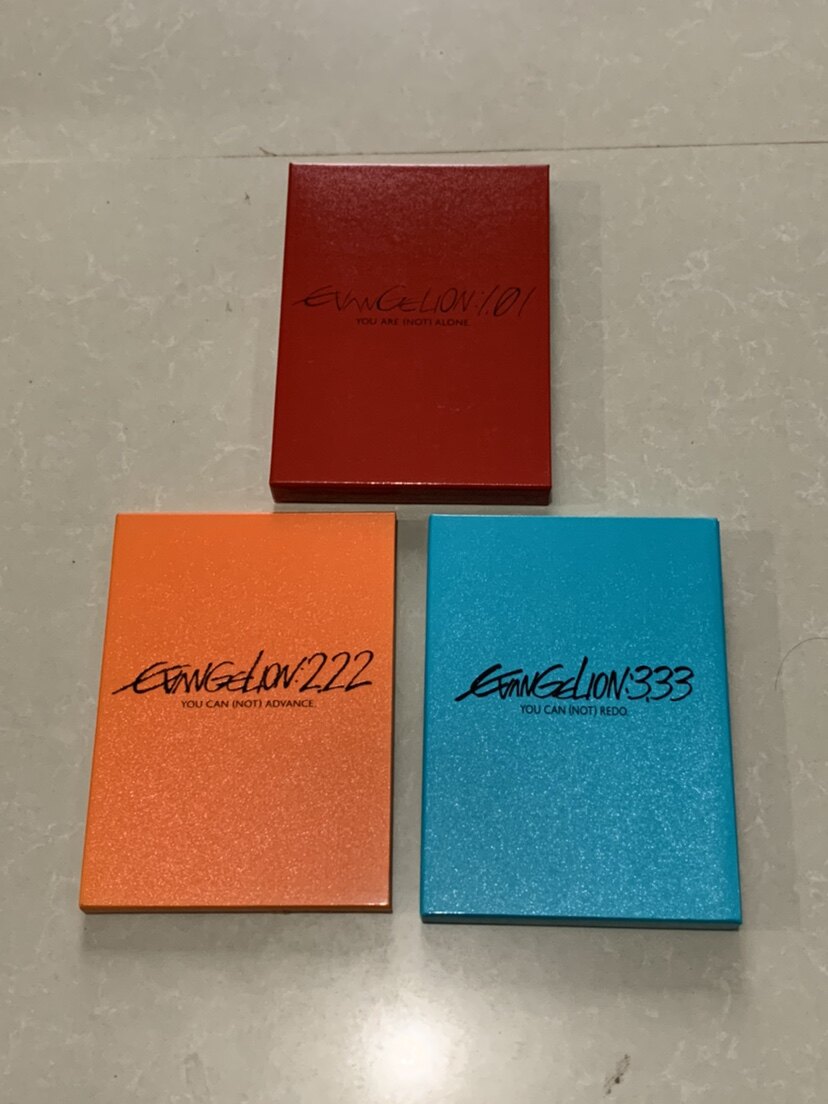 超稀有附带原装胶带，新世纪福音战士eva，一套三个正版蓝光盘
