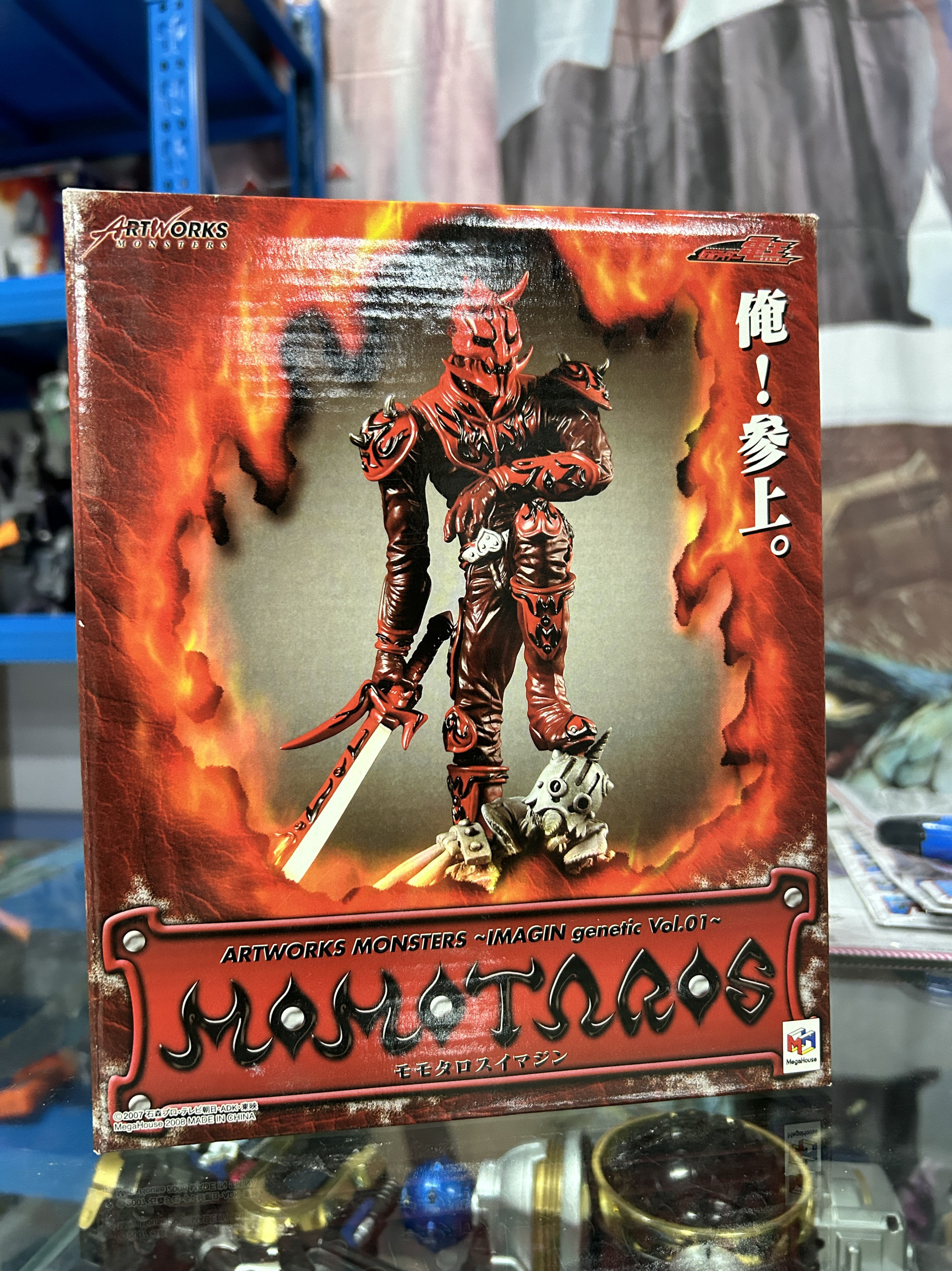 全新未拆，假面骑士电王，桃塔罗斯，雕像级景品，正版收藏