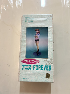 绝版收藏，超音战士，1:5战士亚妮丝，亚妮斯，30厘米白模组立式